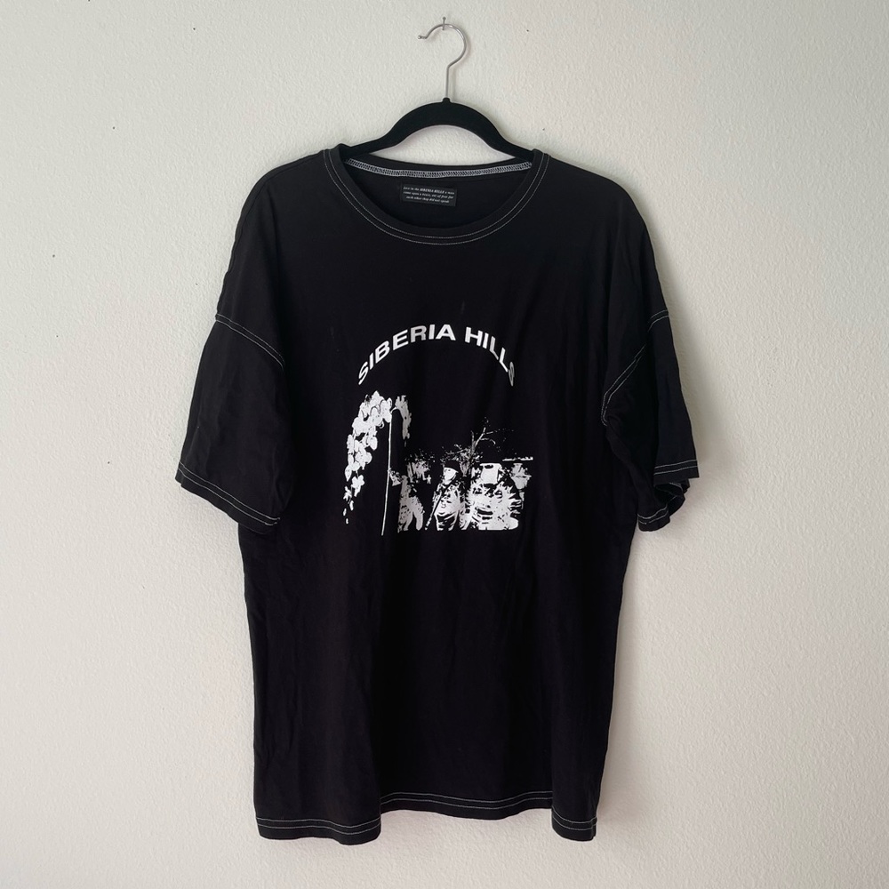 SIBERIA HILLS BATWING TEE 🖤🤍